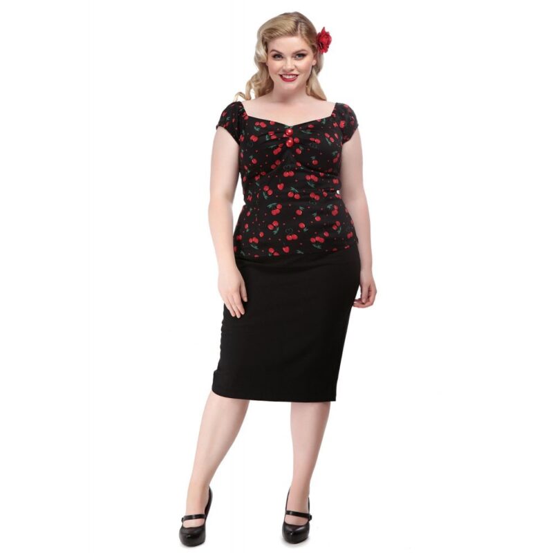 Top Dolores Cherry Love - Collectif