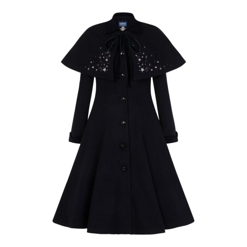 Manteau & Cape Claudia Stars - Collectif