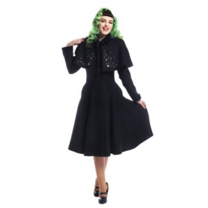 Manteau & Cape Claudia Stars - Collectif