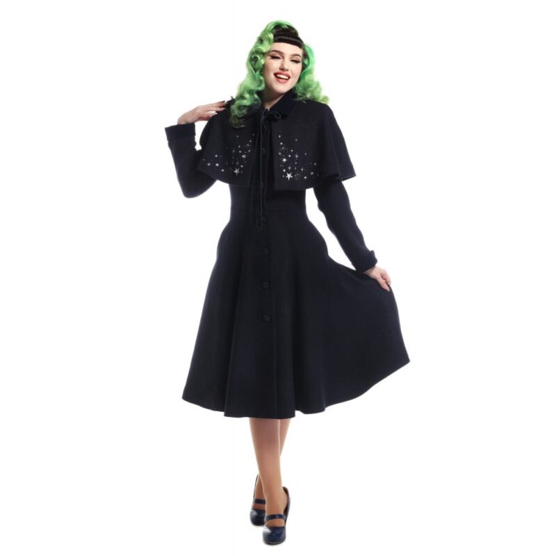 Manteau & Cape Claudia Stars - Collectif