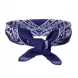 Bandana Bleu Marine - Paisley