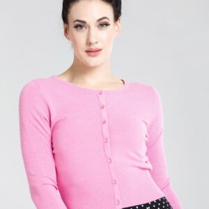 Cardi Paloma Candy Pink - Hell Bunny