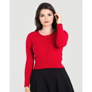 Cardi Paloma Red - Hell Bunny