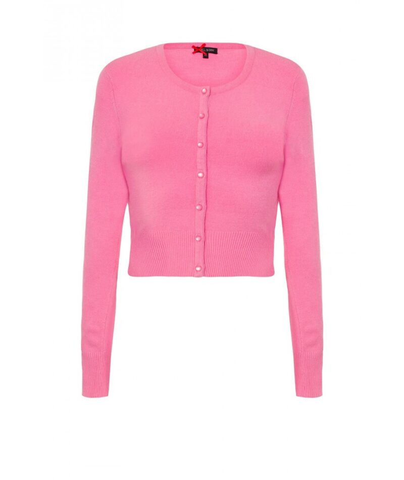 Cardi Paloma Candy Pink - Hell Bunny