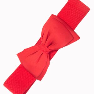 Ceinture Bella Bow Red