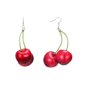 Boucles d'oreilles cerise Maya