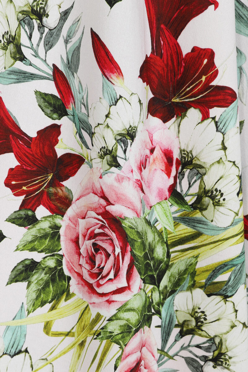 Jupe évasée fleurie Amanda - Hearts and Roses