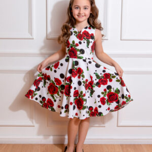 Robe enfant à fleurs Colette - Hearts and Roses London