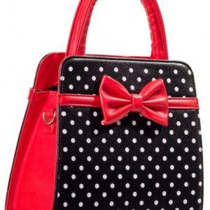 Sac rouge et noir pin'up Carla - Banned