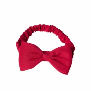 Bandeau cheveux nœud bordeaux - Banned