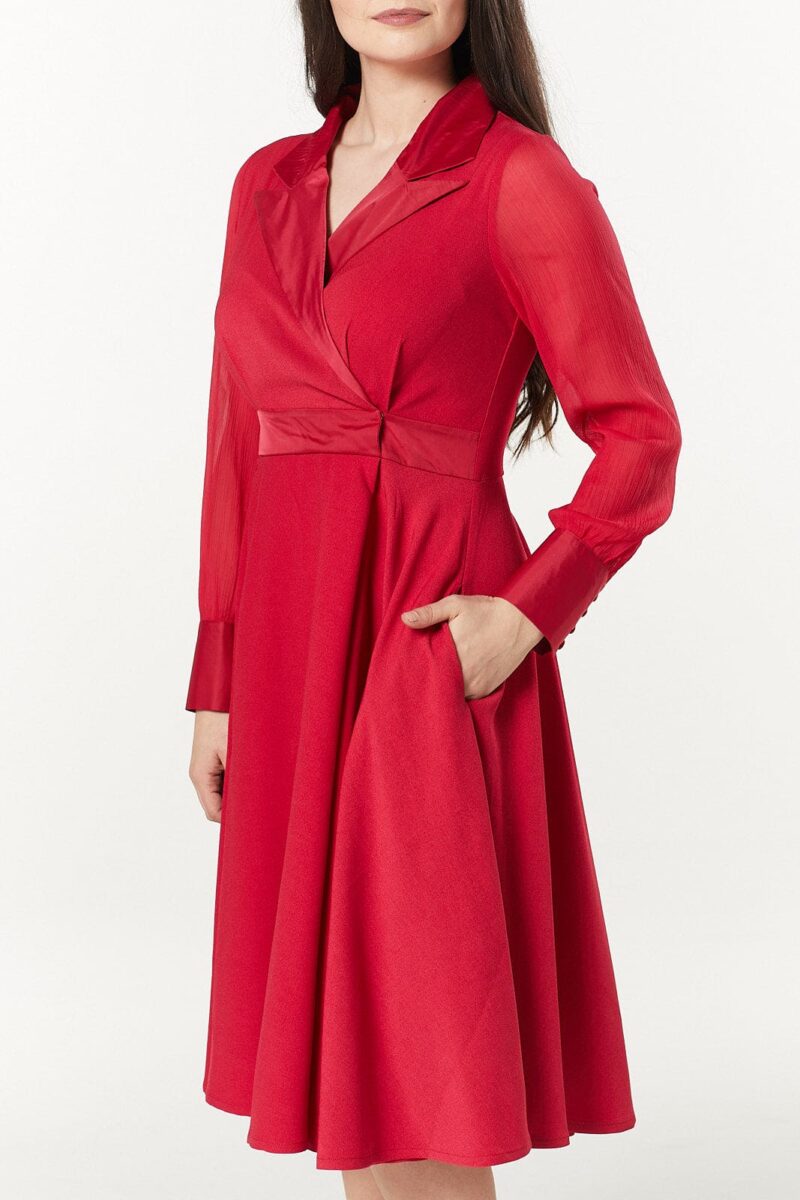 Robe Polly Rouge - Timeless London