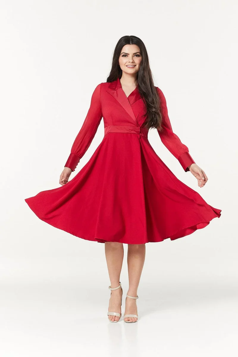 Robe Polly Rouge - Timeless London