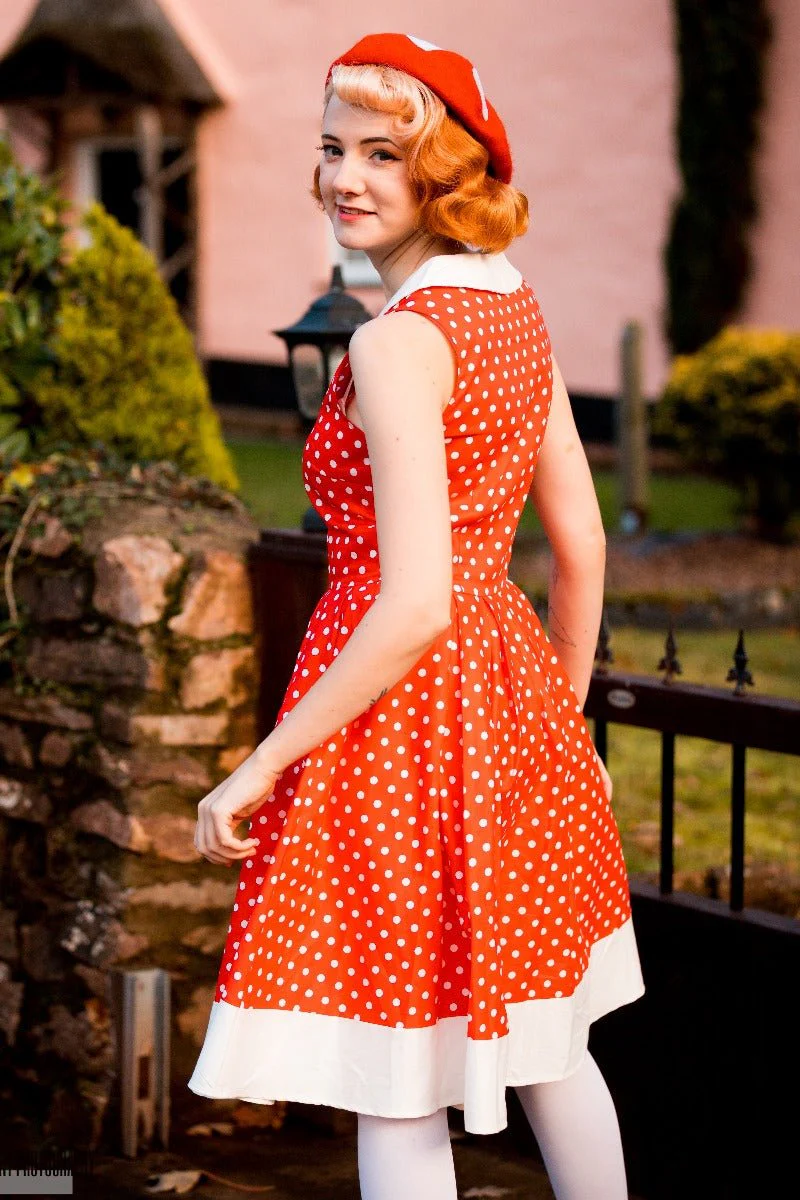 Robe Hazel à pois - Dolly and Dotty