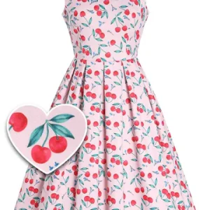 Robe cerise Amanda - Dolly and Dotty