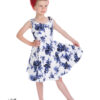 Robe Rosaceae bleu enfant - Hearts and Roses – Image 3