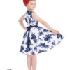 Robe Rosaceae bleu enfant - Hearts and Roses – Image 4